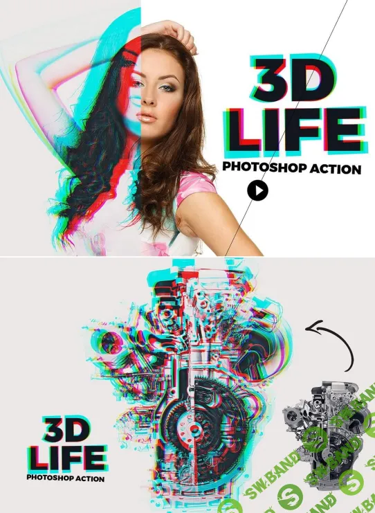 1600+ Кистей, 7 Экшенов, 17 Проф. шрифтов, 500 Паттернов, 2000+ Векторных иконок - Все для Photoshop