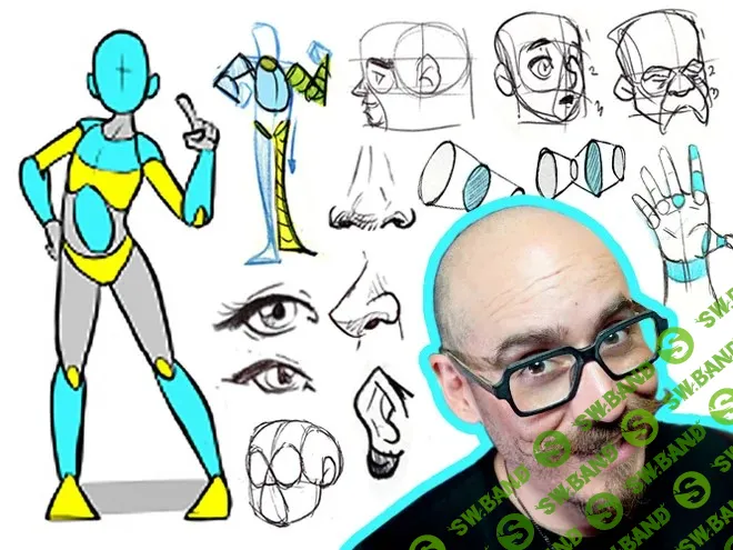 [21Draw, Rodgon] Изучи анатомию за 21 день (2025)