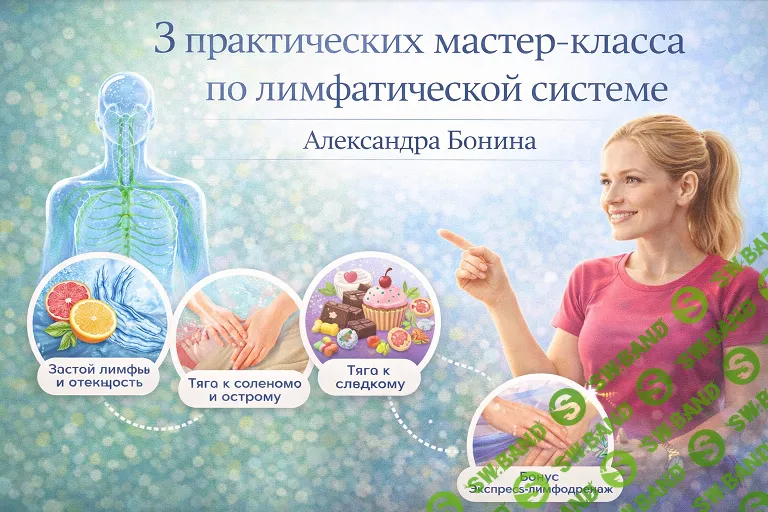 3 практических мастер-класса по лимфатической системе [Александра Бонина]
