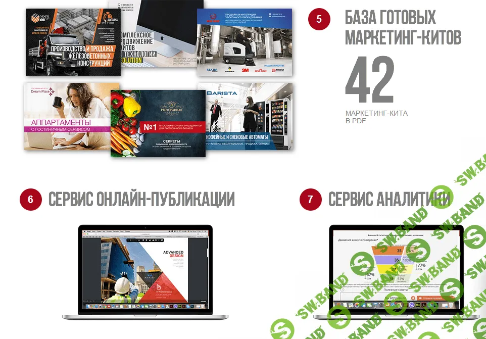 350 шаблонов маркетинг-китов (2016)