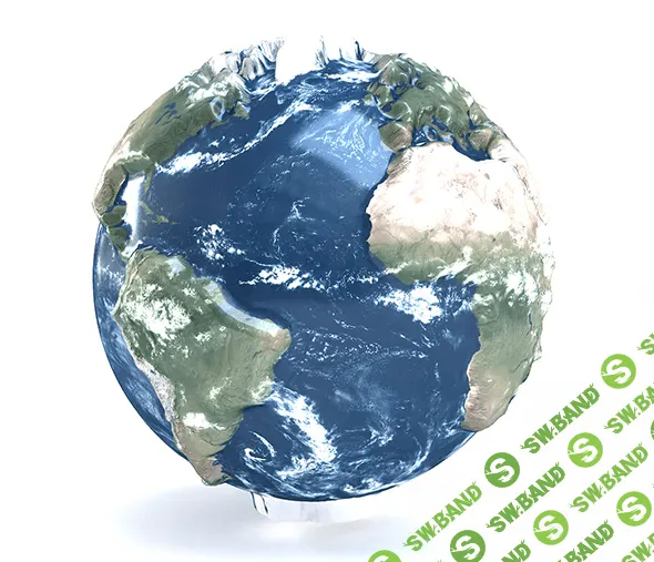 [3docean] 3D Earth Model