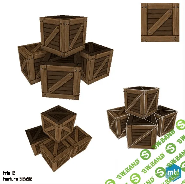 [3docean] Low Poly Box