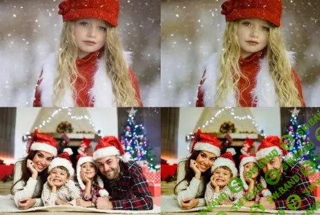 4 Lightroom Presets - Christmas Pack (+Mobile Version)