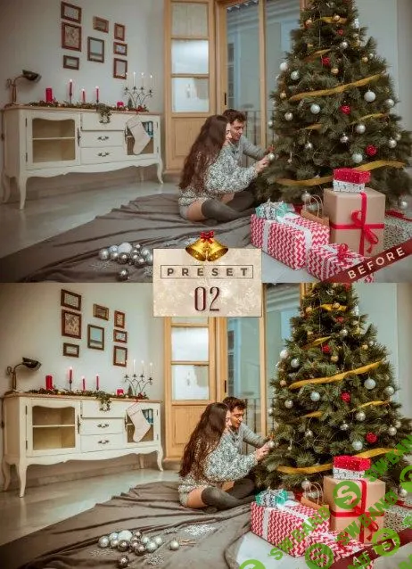 4 Lightroom Presets - Christmas Pack (+Mobile Version)