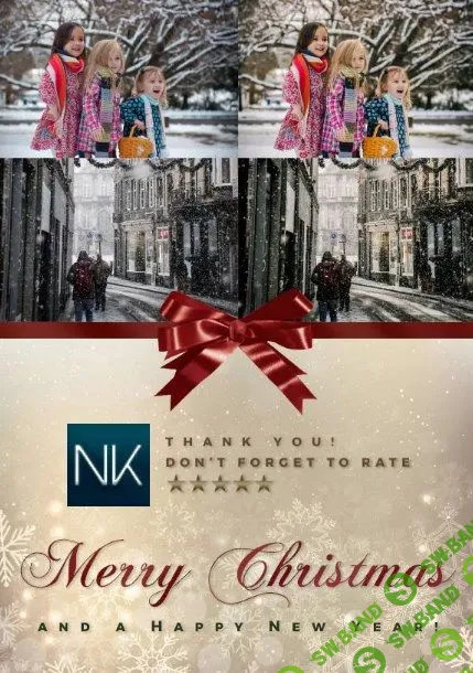 4 Lightroom Presets - Christmas Pack (+Mobile Version)