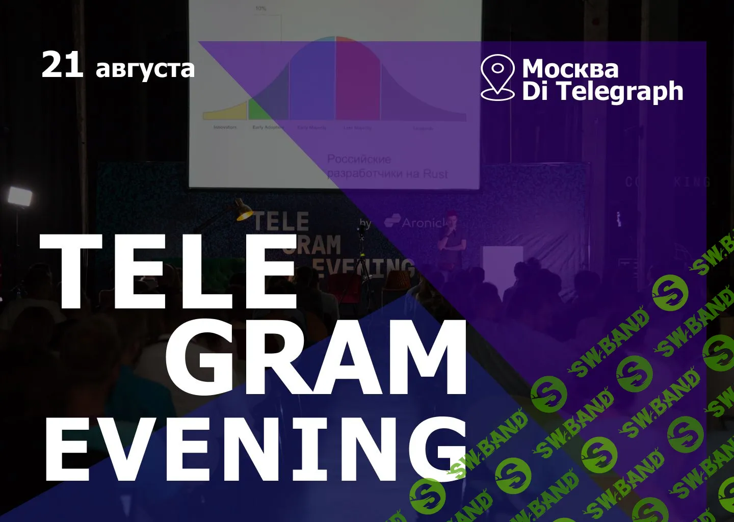 [А. Проценко. А. Корс. С. Прилуцкий] Telegram Evening. Первое в России и СНГ мероприятие про развитие Telegram, TON и GRAM (2019)