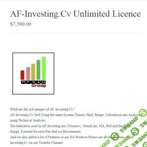 AF-Investing.C v_Unlimited License - Лучший Forex Robot 2019 года