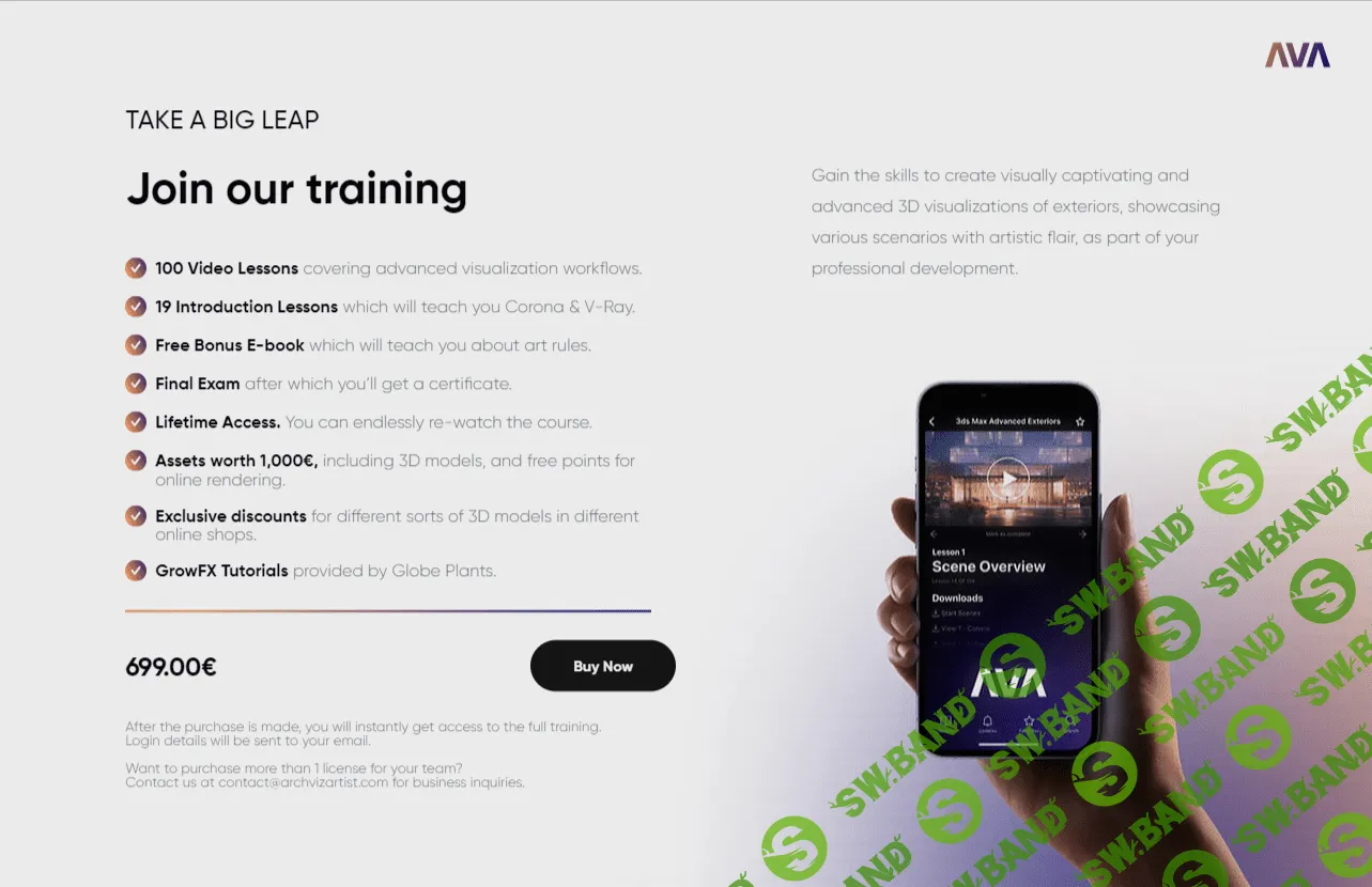 [Agnieszka Klich] 3ds Max Advanced Exterior Visualizations (2023)