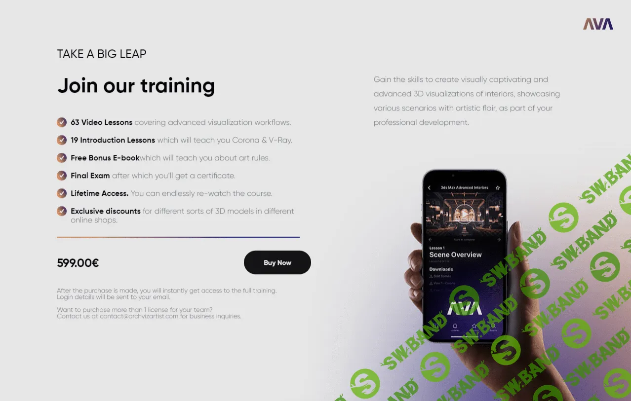 [Agnieszka Klich] 3ds Max Advanced Interior Visualizations (2023)