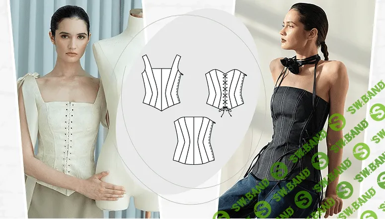 [Академия Burda] Корсаж (2023)