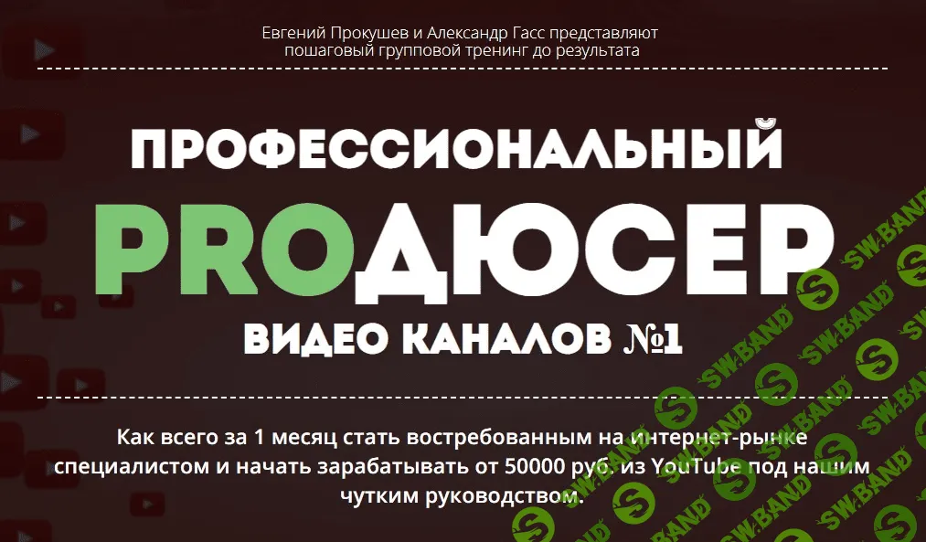 [Академия Интернет-Профессий №1] Профессиональный Продюсер Видео каналов №1. Тариф "Заочник" (2021)