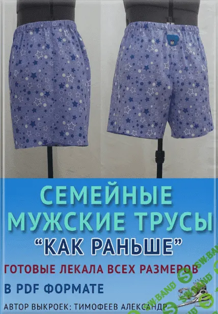 [Александр Тимофеев] Семейные мужские трусы Как раньше (2023)