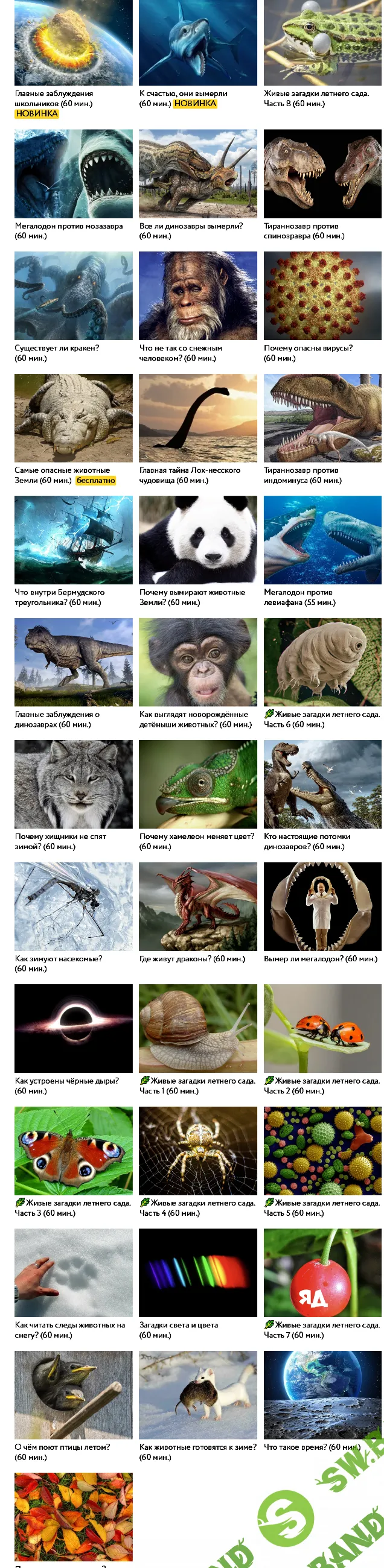 [Александр Толмачёв] Видеолекции об окружающем мире, 5+ (2020)