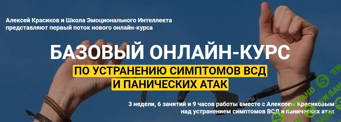 [Алексей Красиков] Базовый курс по устранению симптомов ВСД и панических атак (2019)