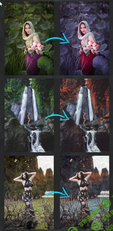 [АЛЕКСЕЙ КУЗЬМИЧЕВ] ART Colors Actions Экшены для творческого тонирования в Photoshop 2019