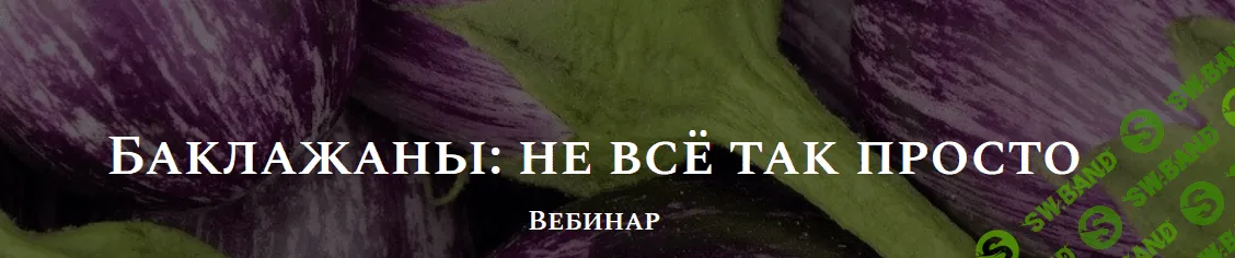 [Алексей Онегин] Баклажаны: не всё так просто (2021)