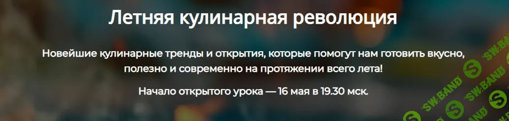 [Алексей Онегин] Летняя кулинарная революция (2024)