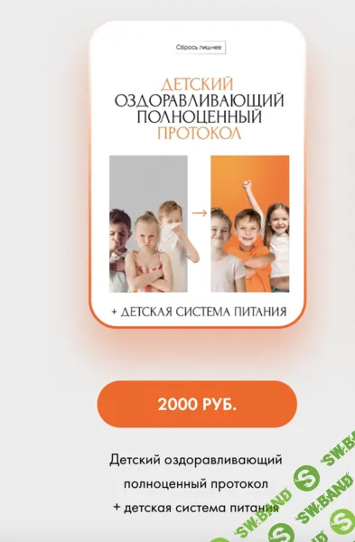 [Алена Ковальчук] Детский оздоравливающий полноценный протокол + детская система питания (2025)