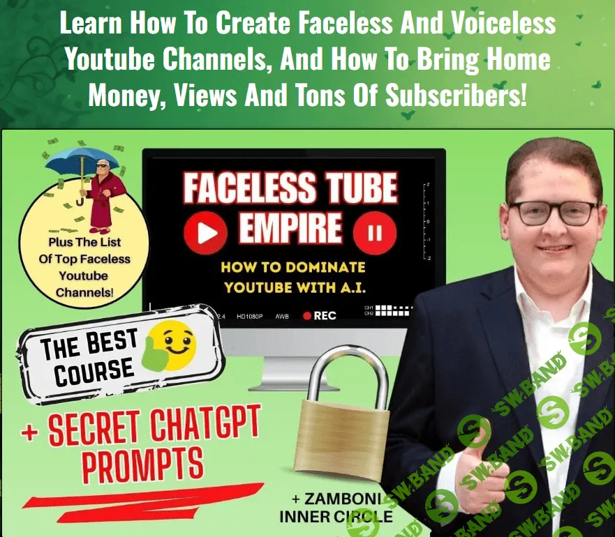 [Alessandro Zamboni] Империя ютуб каналов без лица (2023)