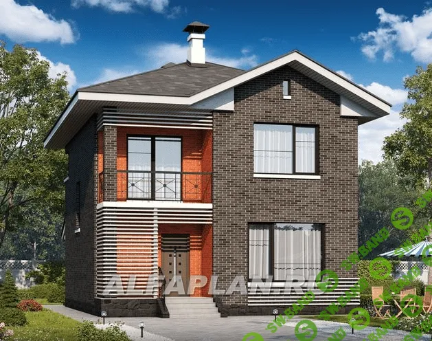 [alfaplan] Полный проект дома 9х8