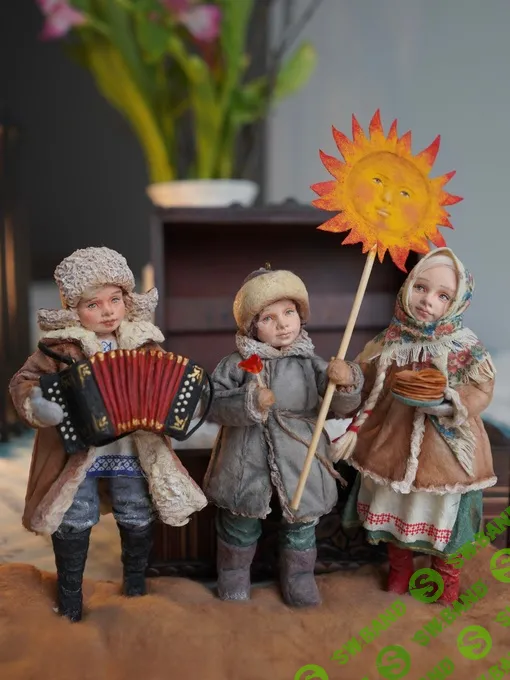 [Альгодон] Курс «Масленичные детки» 3 мастер-класса (2024)