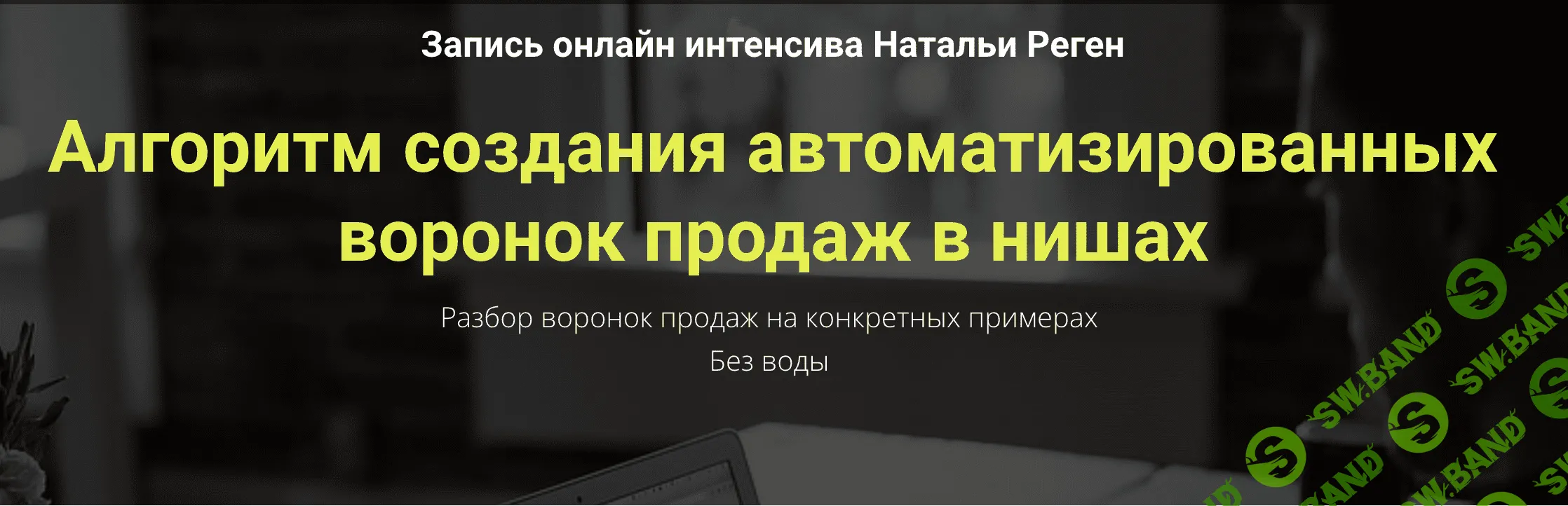Алгоритмы создания автоматизированных воронок продаж - Реген (2017)