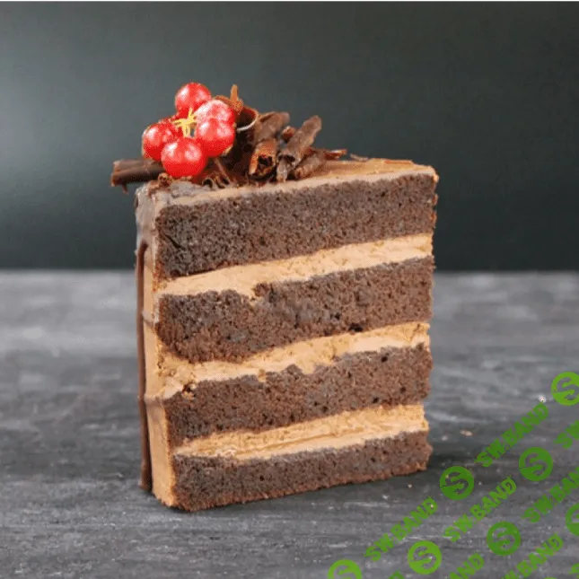 [Алина Макарова] Шоколадно-кофейный торт (2016)