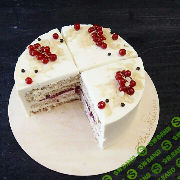 [Алина Макарова] Торт Миндаль-вишня (2016)