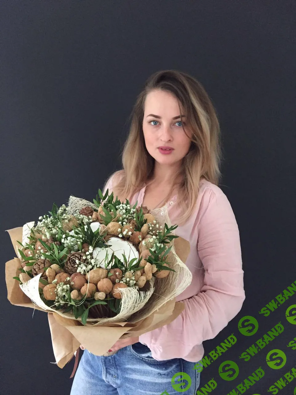 [Алина Ройтман] WOW-флорист: Букет из орехов, от бюджета до премиум - класса! (2019)