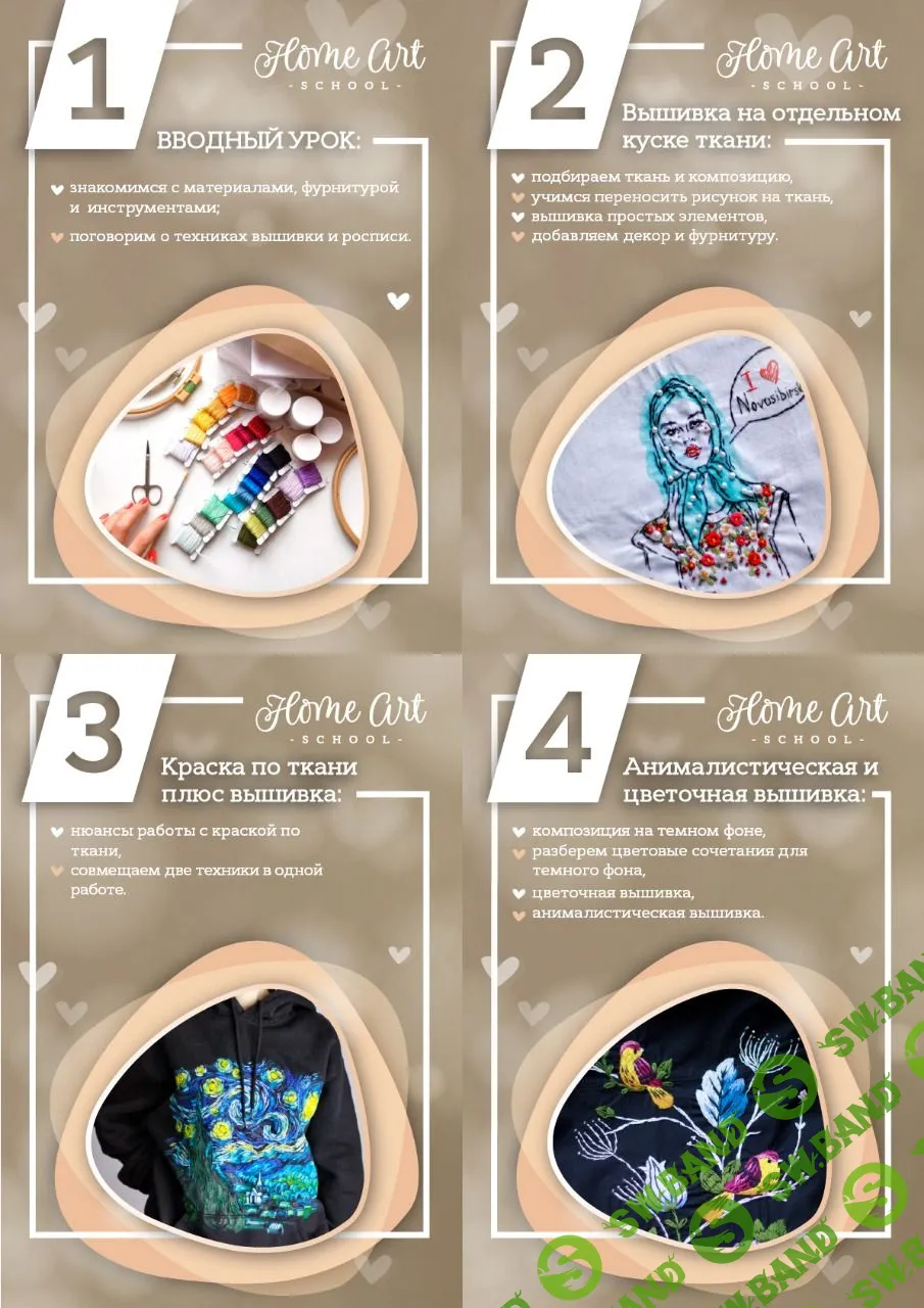 [Anastasia Karavskih] Школа вышивки (2019)