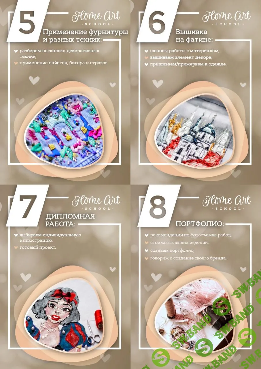 [Anastasia Karavskih] Школа вышивки (2019)