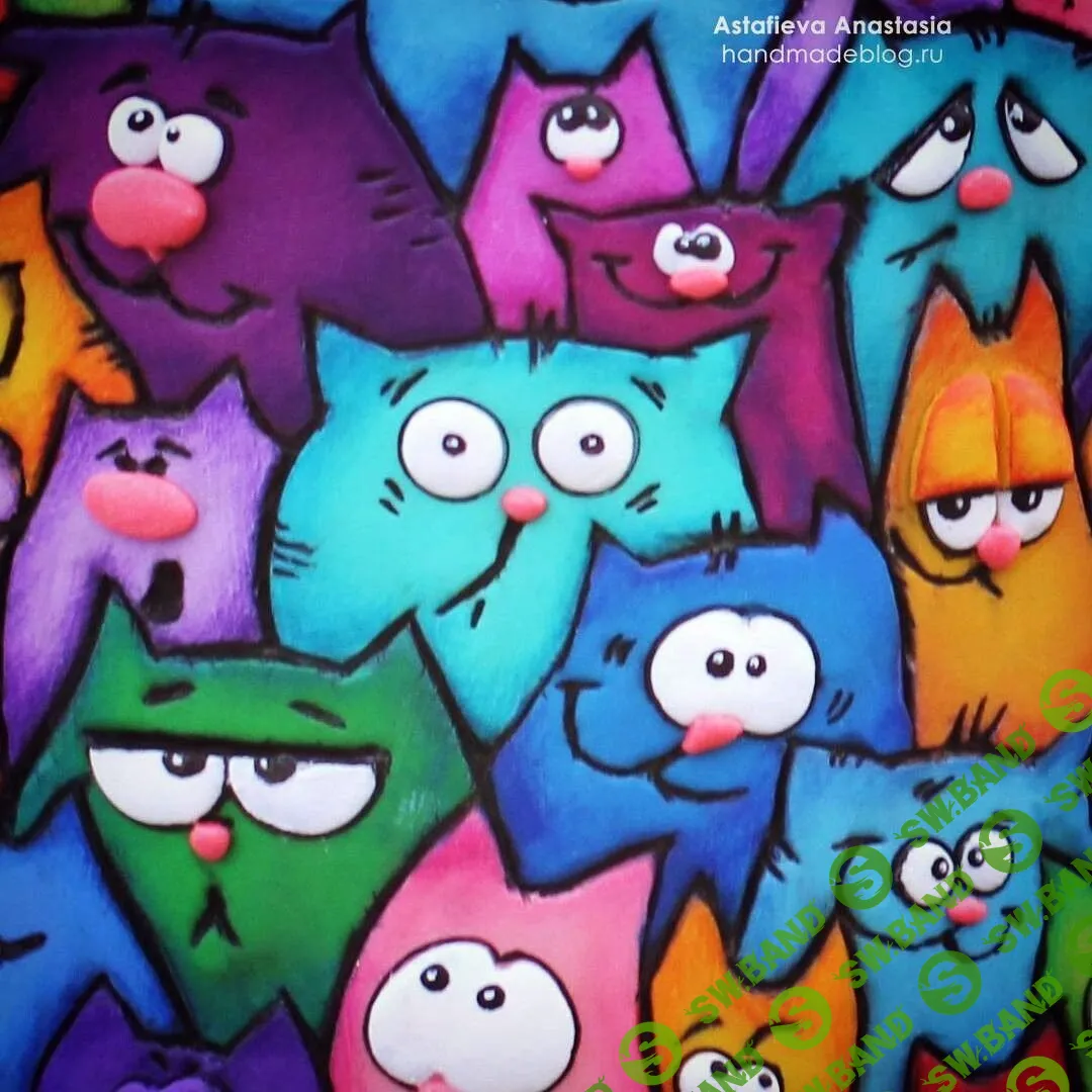 [Анастасия Астафьева] Коты на кружке (2024)