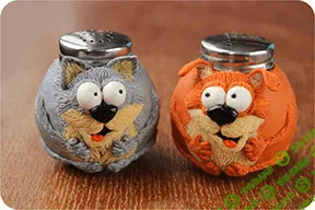 [Aнастасия Астафьева] Солонки "Зверята"