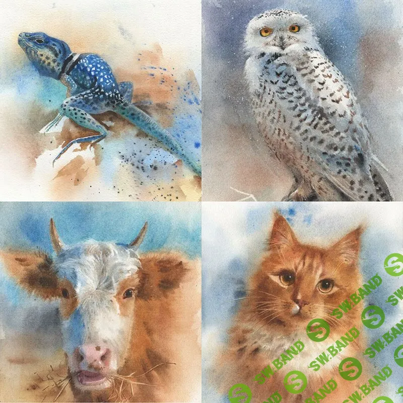 [Анастасия Беседина] Акварельная фауна (2023)