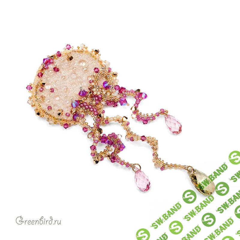 [Анастасия Демидова] Брошь или кулон "Медуза"