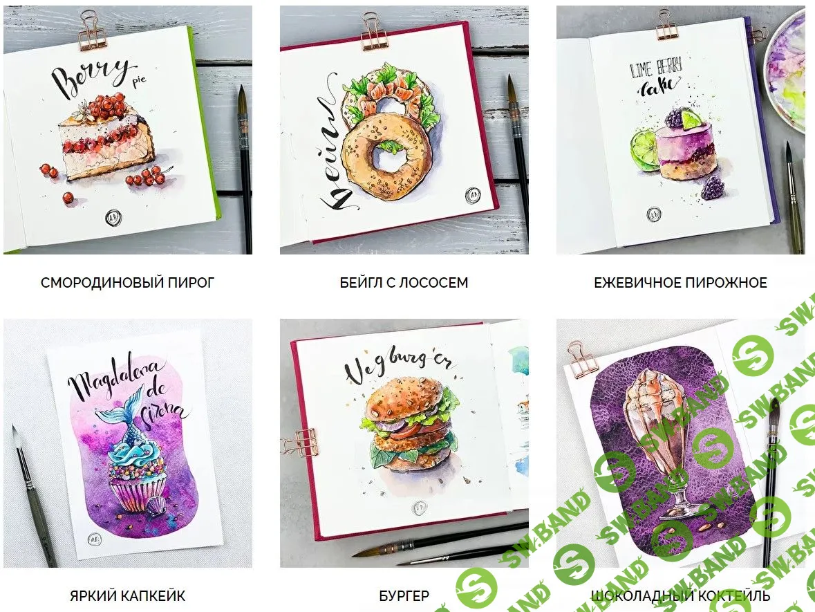 [Анастасия Козлова] Фуд скетчинг (2021)