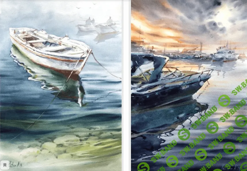 [Анастасия Кустовая] Магия воды. Акварель (2022)