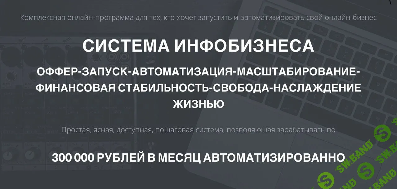 [Андрей Цыганков] Система инфобизнеса (2020)