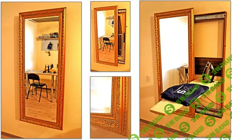 [Андрей Лаппо] Встраиваемая гладильная доска за фасадом