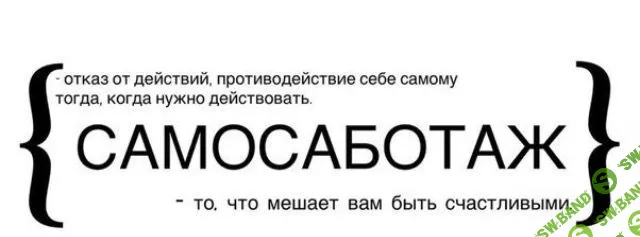 [Андрей Парабеллум, Александр Белановский] Самосаботаж: как перестать мешать самому себе