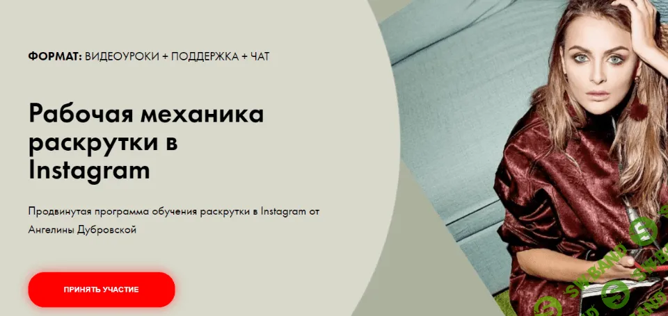 [Ангелина Дубровская] Рабочая механика раскрутки в Instagram (2021)