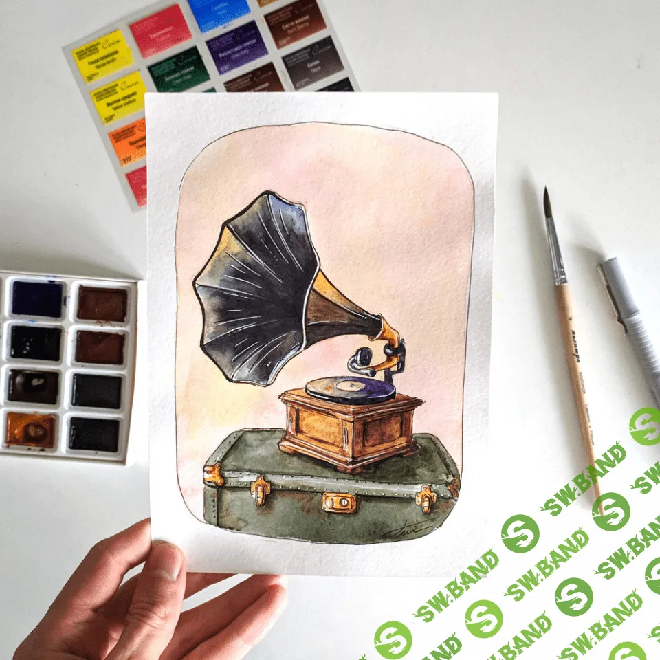 [Аня Белоусова] Предметный скетчинг (2020)