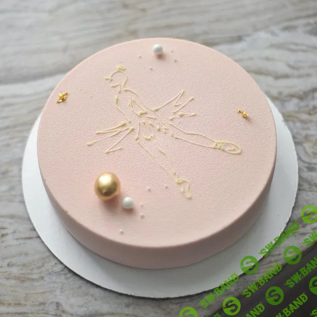 [Анна Аксёнова] Кокосовый муссовый торт по b-concept + Эклер «Ром-кола-вишня» (2019)