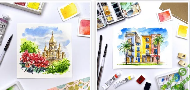 [Анна Белоусова] Акварель в большом городе (2022)