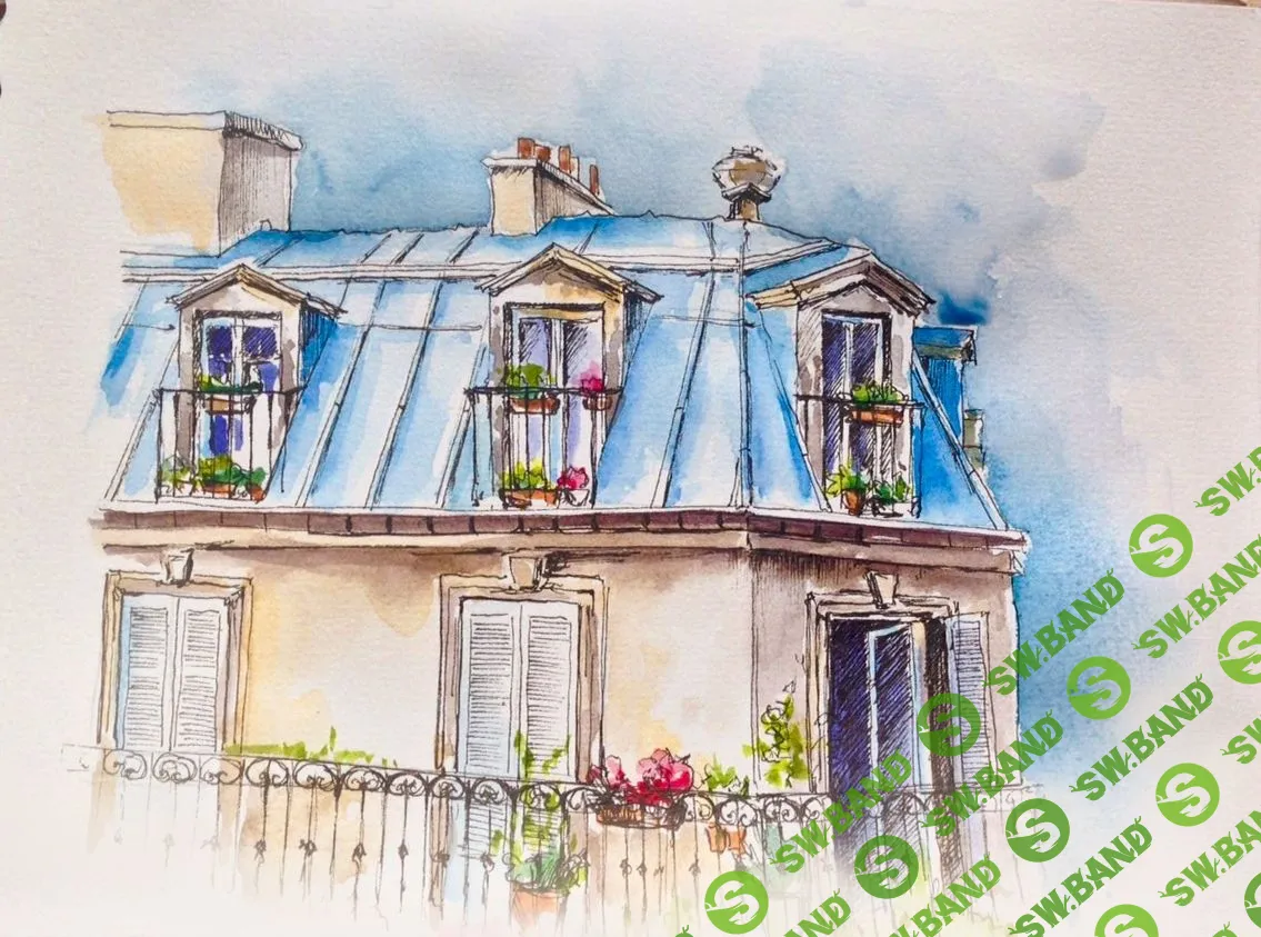 [Анна Белоусова] Архитектурный скетчинг (2019)