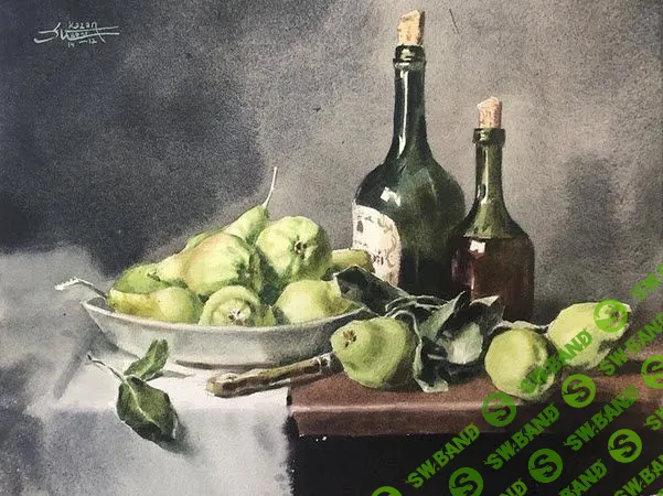 [Анна Иванова] Зеленый натюрморт (2022)