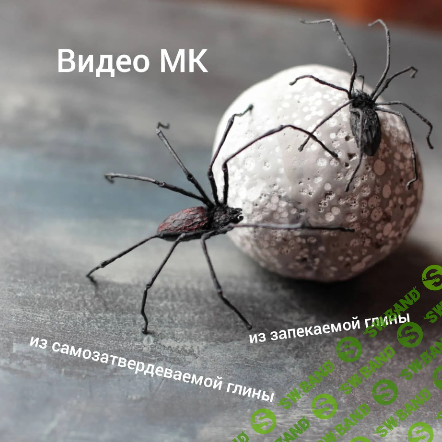 [Анна Рудая] Брошь «Пауки» (2021)