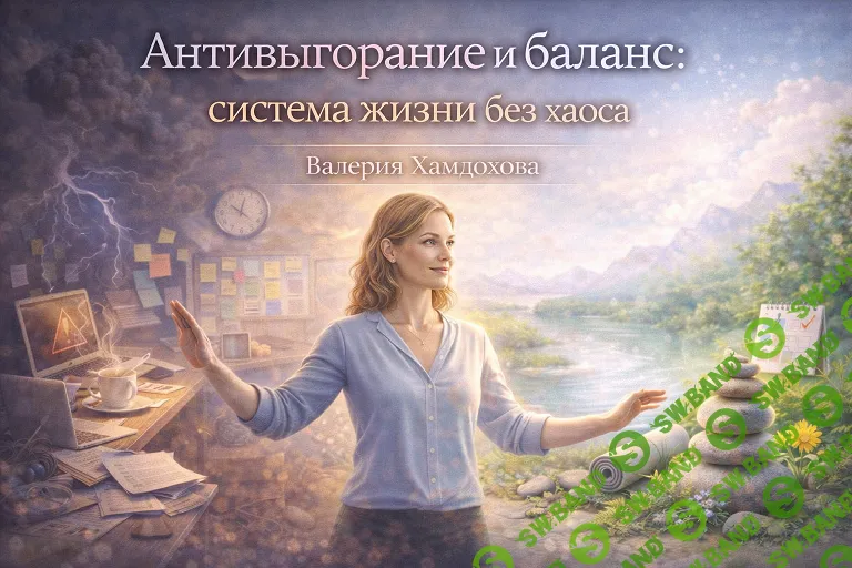 Антивыгорание и баланс: система жизни без хаоса [Stepik] [Валерия Хамдохова]