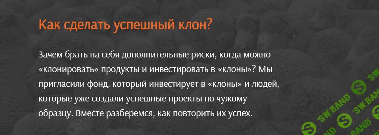 [Аркадий Морейнис, Александр Горный] Как сделать успешный клон? (2020)