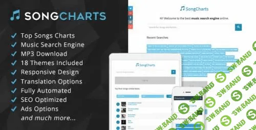 [armorthemes] SongCharts v1.0 - скрипт музыкального сайта